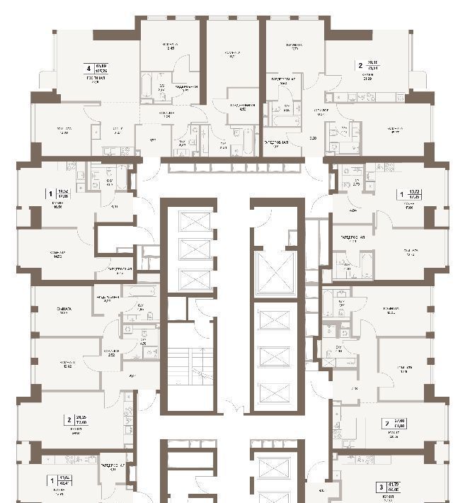 квартира г Москва метро Площадь Гагарина 5-й Донской проезд, вл 21к 6 фото 2