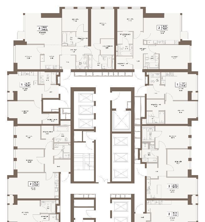 квартира г Москва метро Площадь Гагарина 5-й Донской проезд, вл 21к 6 фото 2