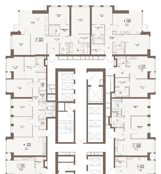 квартира г Москва метро Площадь Гагарина 5-й Донской проезд, вл 21к 6 фото 2