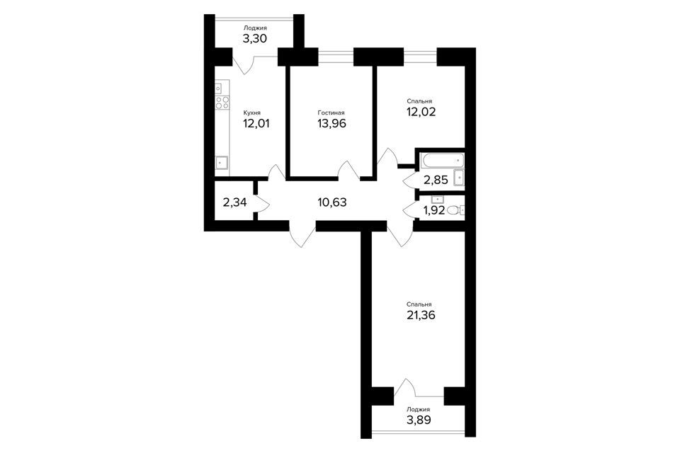 квартира г Ярославль ул Александра Додонова 2к/7 Ярославский район фото 1