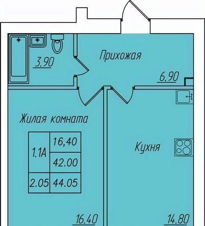 квартира г Чебоксары р-н Калининский ул Анатолия Игумнова 28 фото 1