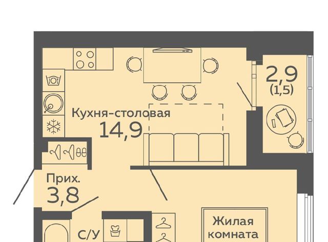 микрорайон Новокольцовский Ботаническая Новокольцовский жилой комплекс, 4 фото