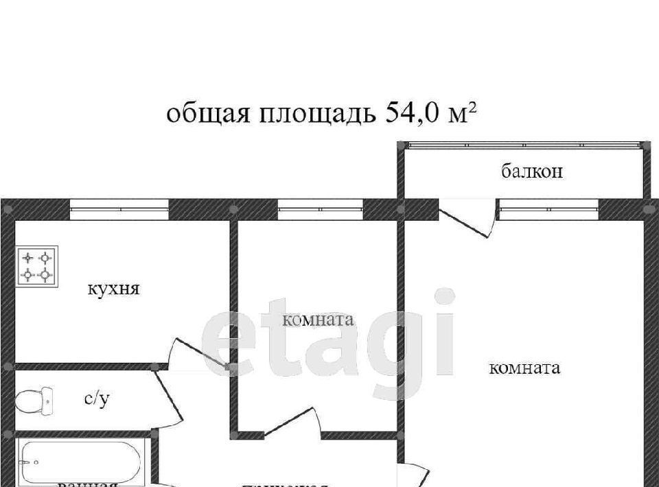 квартира г Кострома ул Индустриальная 8 фото 23