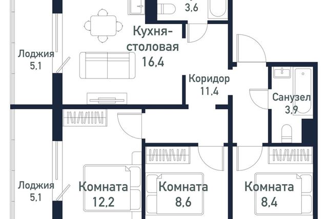 п Пригородный жилой комплекс Парковый Премиум фото