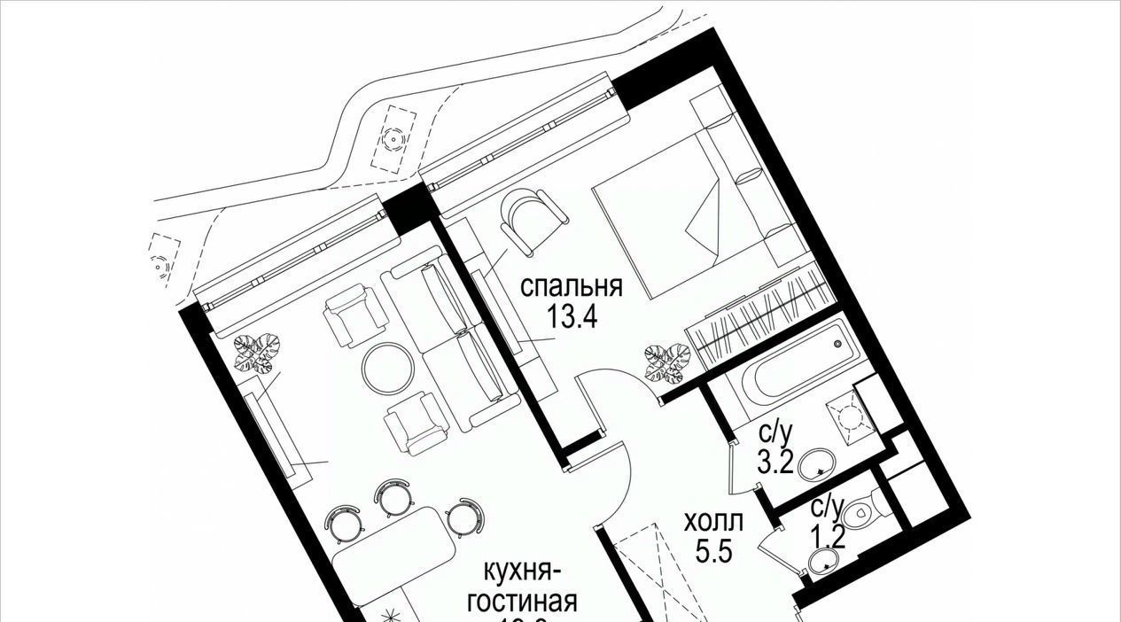 квартира г Москва метро Преображенская площадь проезд Проектируемый 727-й фото 1