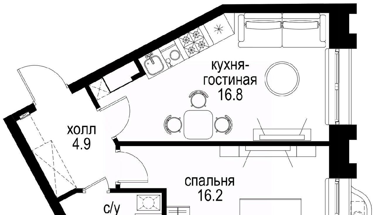 квартира г Москва метро Электрозаводская проезд Проектируемый 727-й фото 1