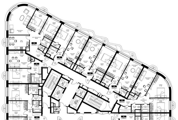 квартира г Москва метро Семеновская ЖК Интеллигент фото 2