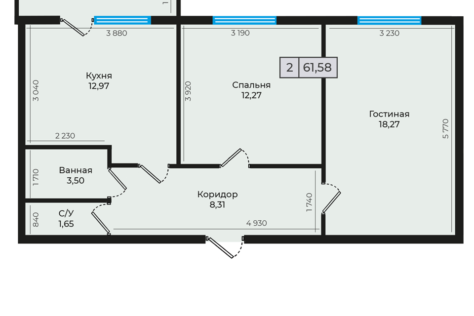 квартира г Невинномысск ул Дунаевского 11 городской округ Невинномысск фото 1