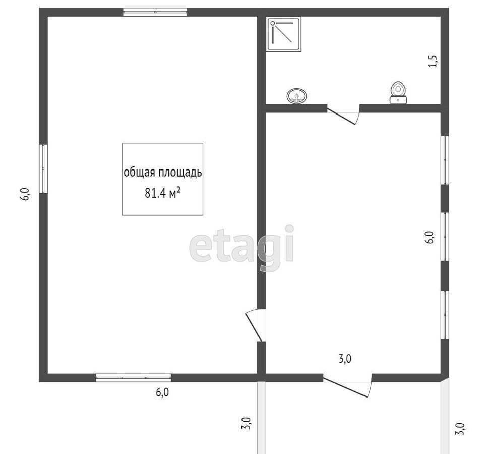 дом р-н Искитимский снт Электрик 171, Бердск фото 12