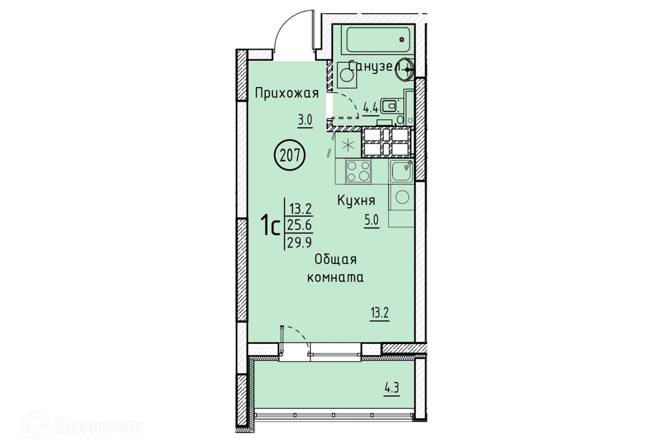 квартира г Энгельс ул Марины Расковой 7г Энгельсский район фото 1