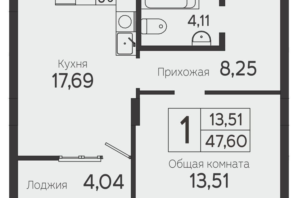 квартира г Томск пр-кт Комсомольский 48 Томский район фото 1