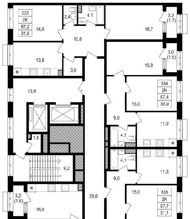 квартира г Москва метро Водный стадион ул Михалковская 48с/8 фото 2