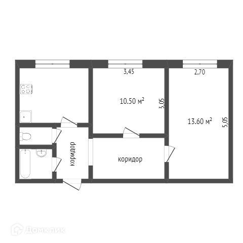 квартира г Сургут ул Мелик-Карамова 45/1 Сургутский район фото 1