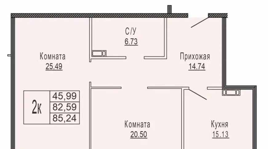 квартира г Ярославль р-н Кировский ЖК Ривьера парк фото 1