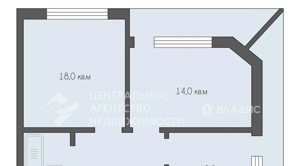 квартира г Рязань р-н Московский ул Новаторов 2к/1 фото 16