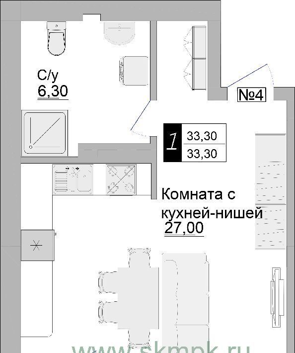 квартира р-н Зеленоградский г Зеленоградск ул Гагарина 57 фото 1