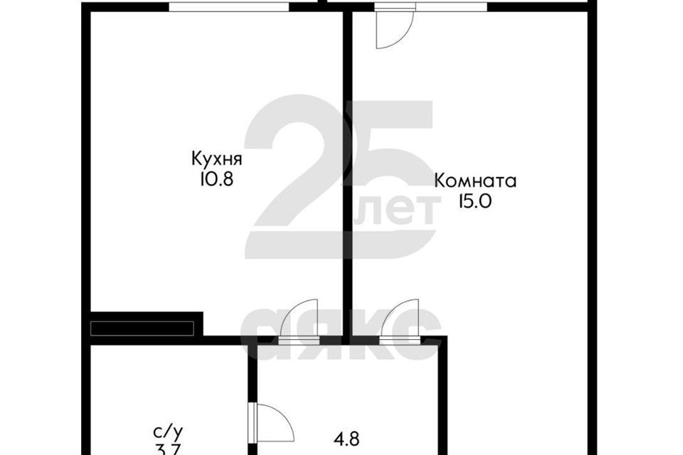 квартира р-н Северский пгт Ильский ул Свердлова 184 фото 2