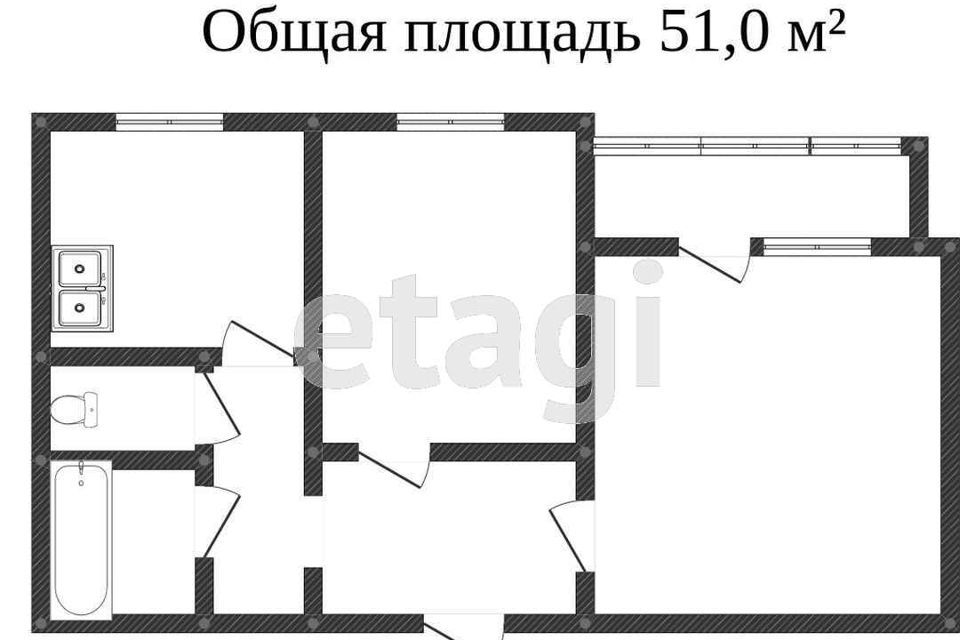 квартира г Миасс ул Павших Борцов 4 городской округ Миасс фото 8