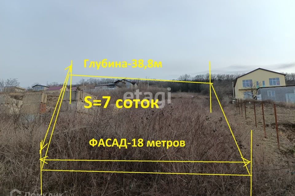 земля р-н Анапский с Супсех муниципальное образование Анапа, район Лысая Гора фото 1