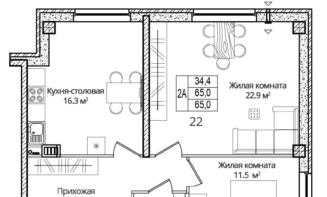 квартира р-н Псковский д Борисовичи ул Дмитрия Яковлева 8 Завеличенская волость фото 1