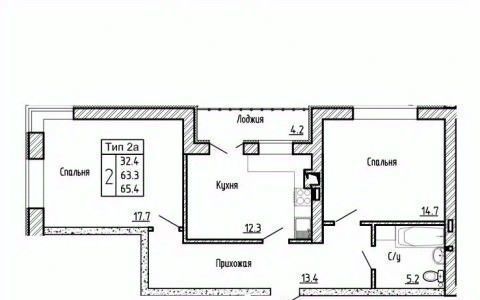 квартира р-н Рамонский с Ямное ул Атамана Белова 1с/2 фото 1