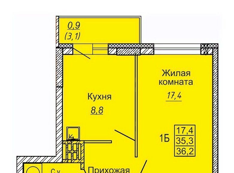 квартира г Новосибирск ул Бородина 54 Площадь Маркса фото 1