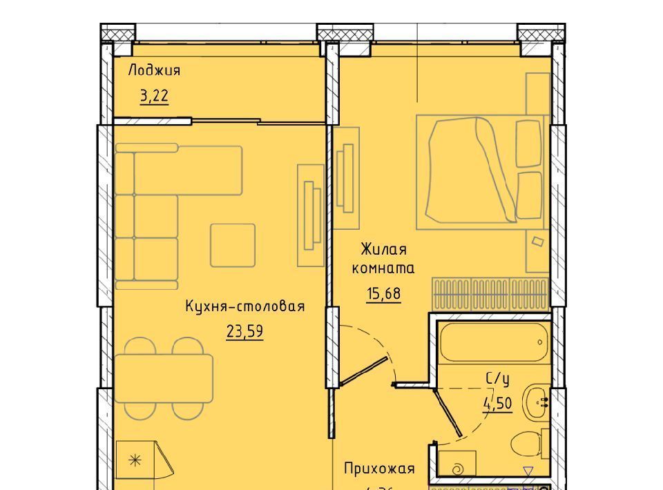 квартира г Екатеринбург Чкаловская ул Машинная 1в/3 фото 1