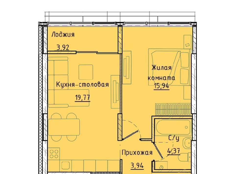 квартира г Екатеринбург Чкаловская ул Машинная 1в/2 фото 1