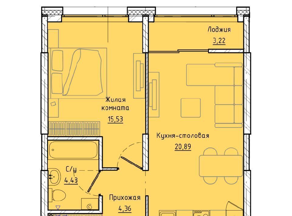 квартира г Екатеринбург Чкаловская ул Машинная 1в/3 фото 1