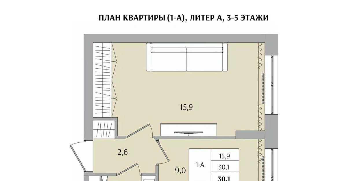 квартира г Нижний Новгород Бурнаковская ул Якорная фото 1