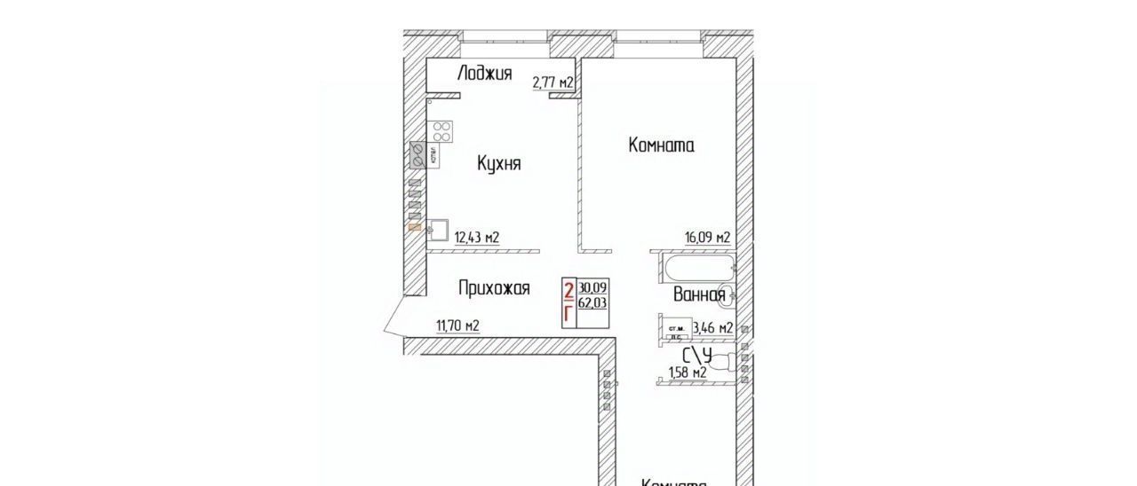 квартира р-н Ярославский п Ивняки ул Ярославская 2 Ивняковское с/пос фото 1