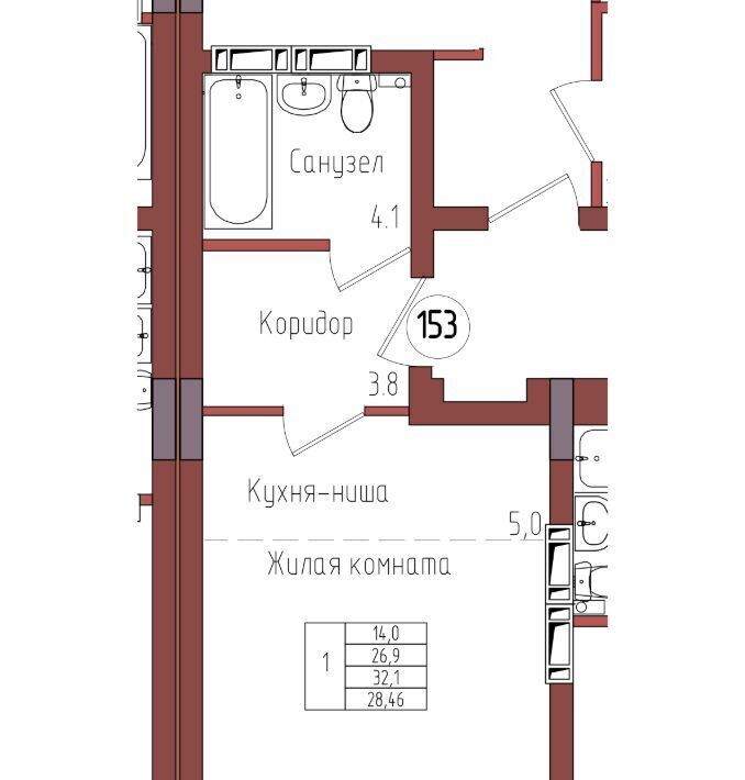 квартира г Калининград р-н Центральный ул Дубовая аллея фото 1