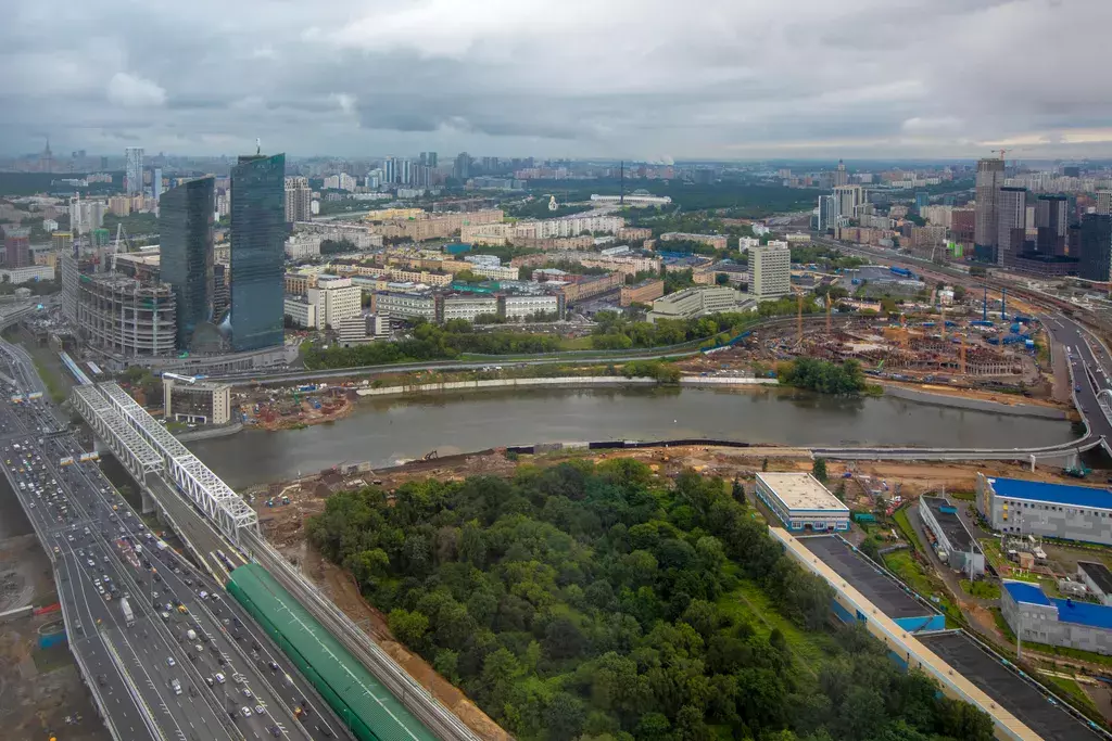 квартира г Москва метро Международная 1-й Красногвардейский проезд, 21с 2, Московская область фото 13