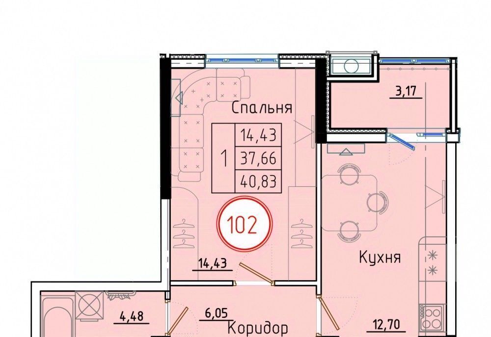 квартира р-н Темрюкский г Темрюк ЖК Морской фото 1