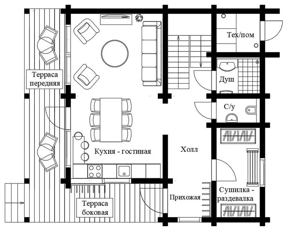 дом р-н Таштагольский пгт Шерегеш ул Рябиновая 45 фото 3