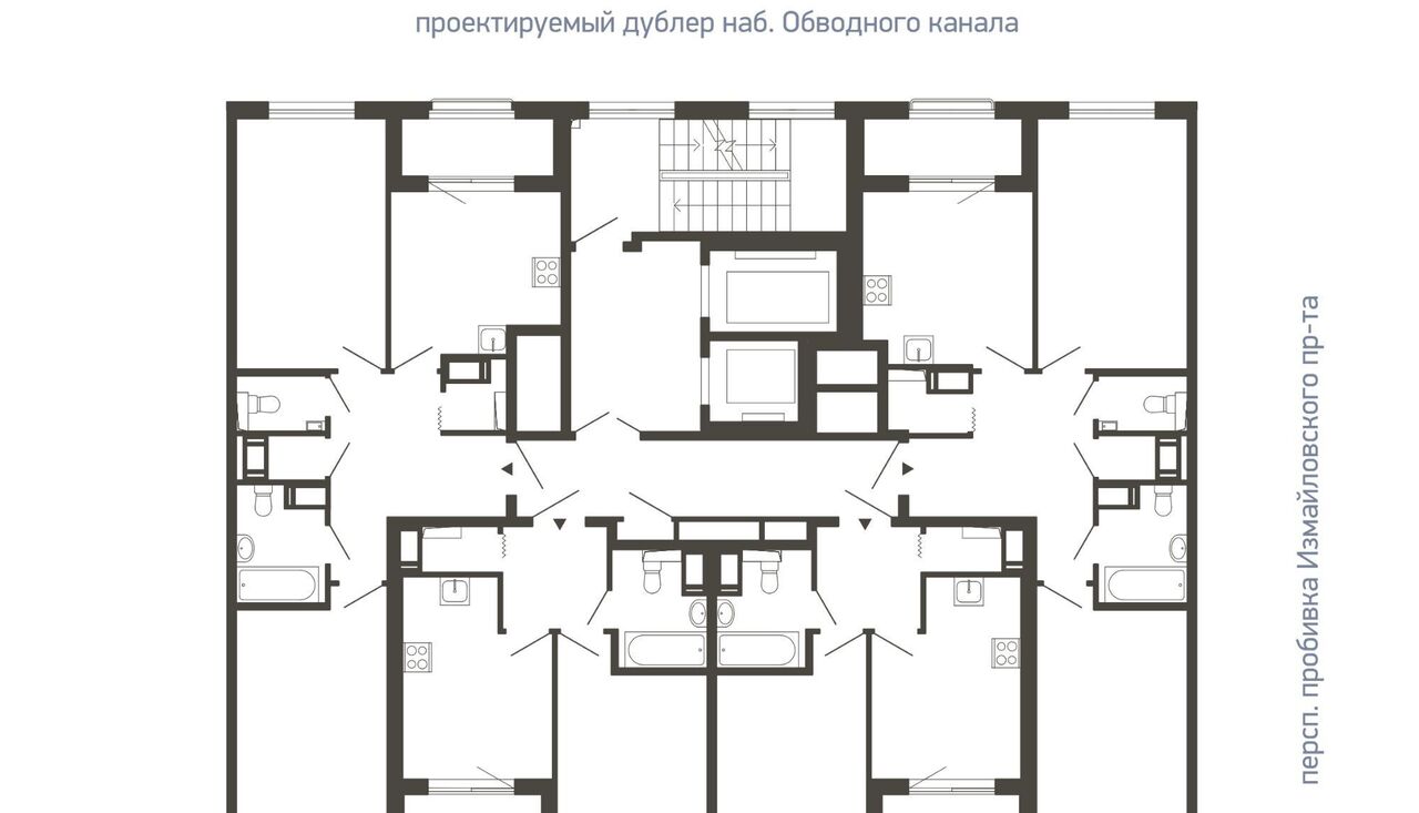 квартира г Санкт-Петербург метро Фрунзенская б-р Измайловский 9 фото 2