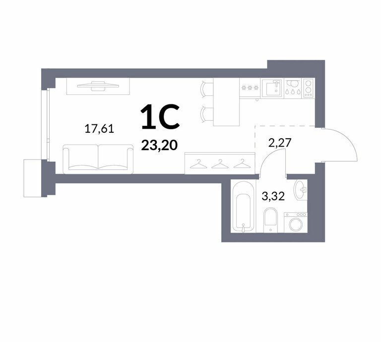 квартира г Новосибирск Студенческая ул Горская 2/1 фото 1