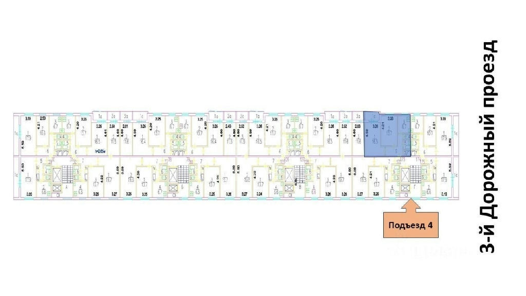 квартира г Москва метро Покровское Покровское метро МЦД-2, МЦД-2, метро МЦД-2 Южный адм. округ Дорожный 3-й пр-д, 5К 2 фото 18