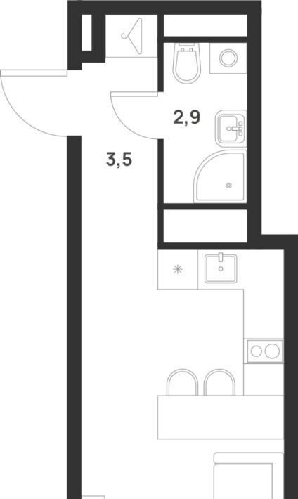 квартира г Москва п Сосенское метро Ольховая № 123 кв-л фото 1