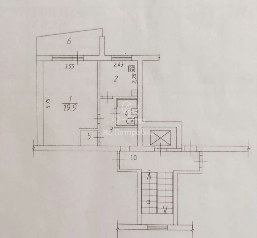 квартира г Балашиха мкр Павлино Ольгино МЦД-4, 19 фото 6