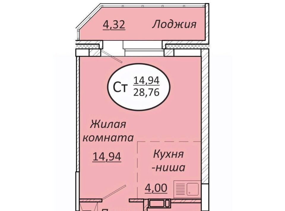 квартира г Новосибирск Октябрьская фото 1