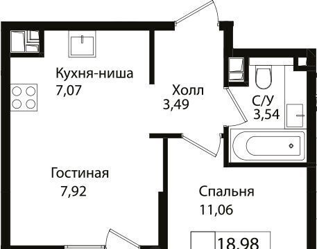 квартира г Краснодар р-н Карасунский ул Сормовская 1/3 фото 1