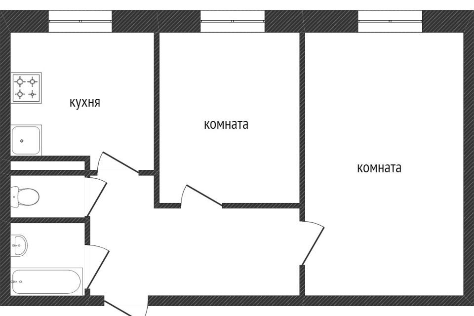 квартира г Сургут ул Григория Кукуевицкого 2 Сургутский район фото 1