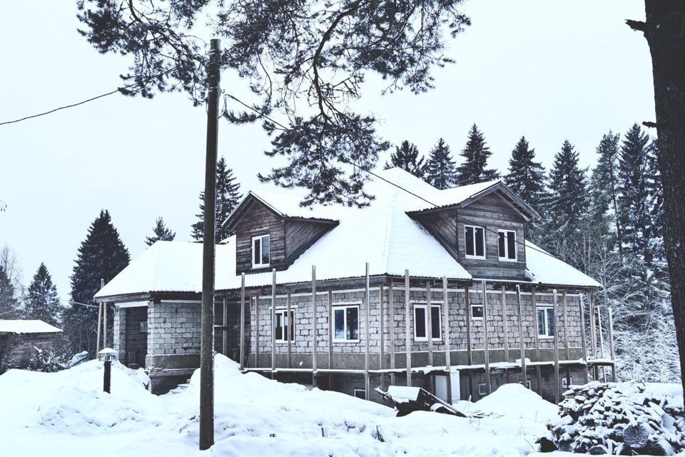 дом р-н Подпорожский городской посёлок Никольский, Молодёжная улица, 4 фото 1