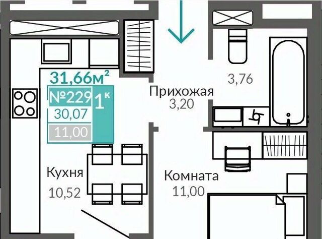 р-н Киевский Крымская Роза ЖК «Абрикос 2» фото