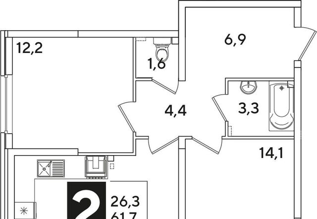 р-н Прикубанский ул им. Ивана Беличенко 92к/1 фото