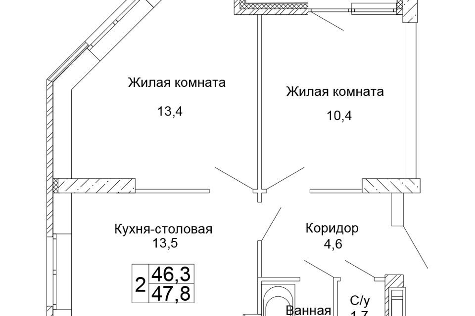 квартира г Волгоград ул 70-летия Победы 15 городской округ Волгоград фото 1