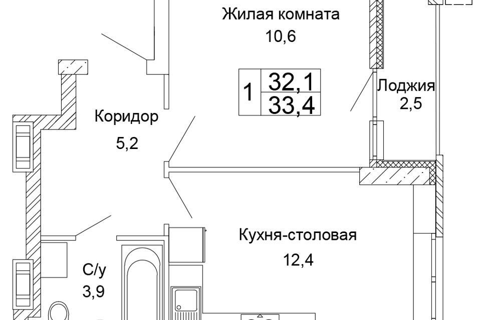 квартира г Волгоград ул 70-летия Победы 15 городской округ Волгоград фото 1