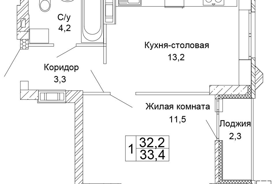 квартира г Волгоград ул 70-летия Победы 15 городской округ Волгоград фото 1