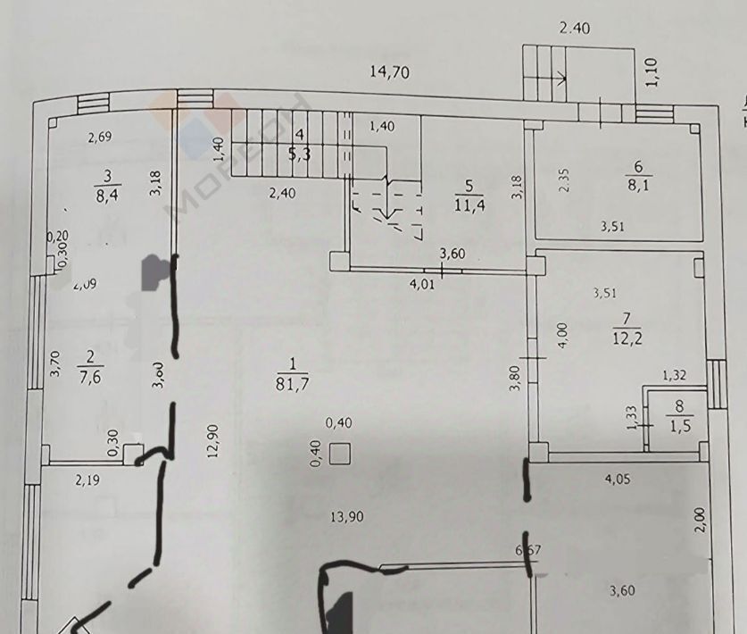 свободного назначения г Краснодар р-н Прикубанский ул им. Герцена 170 фото 6